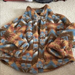 Lucky Brand Multicolor Textured Jacket